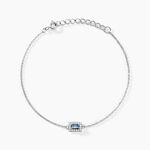 Bracelet Laurine Argent Blanc Oxyde De Zirconium - Bracelets Femme | Histoire d&rsquo;Or
