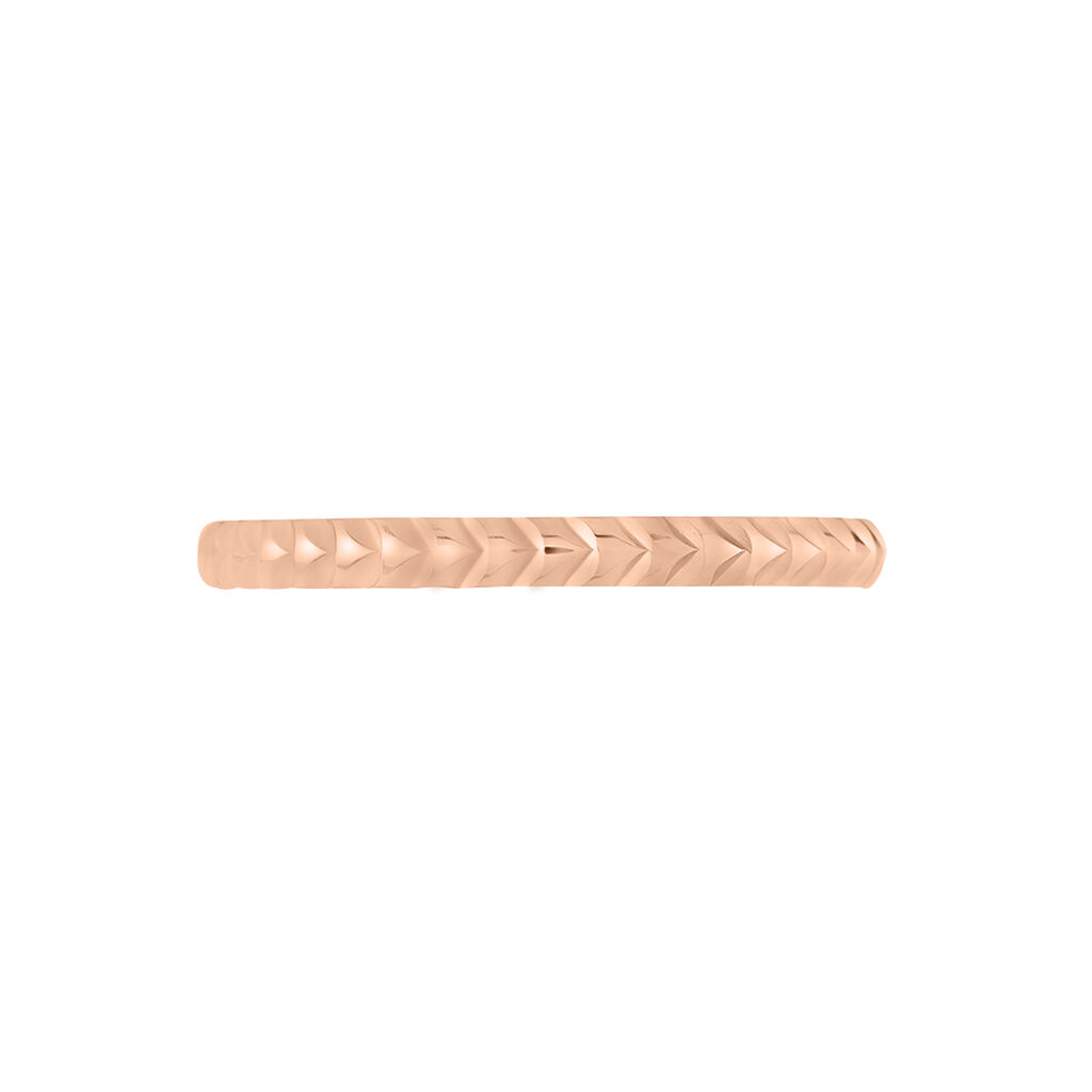 Alliance Calista Diamantee Or Rose - Alliances Femme | Histoire d’Or