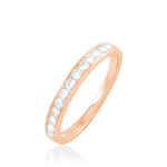 Alliance Collection Juliette Or Rose Diamant - Alliances Femme | Histoire d&rsquo;Or