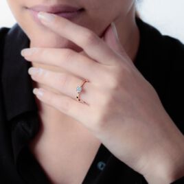 Bague Solitaire Collection Victoria Or Jaune Diamant - Bagues solitaires Femme | Histoire d’Or