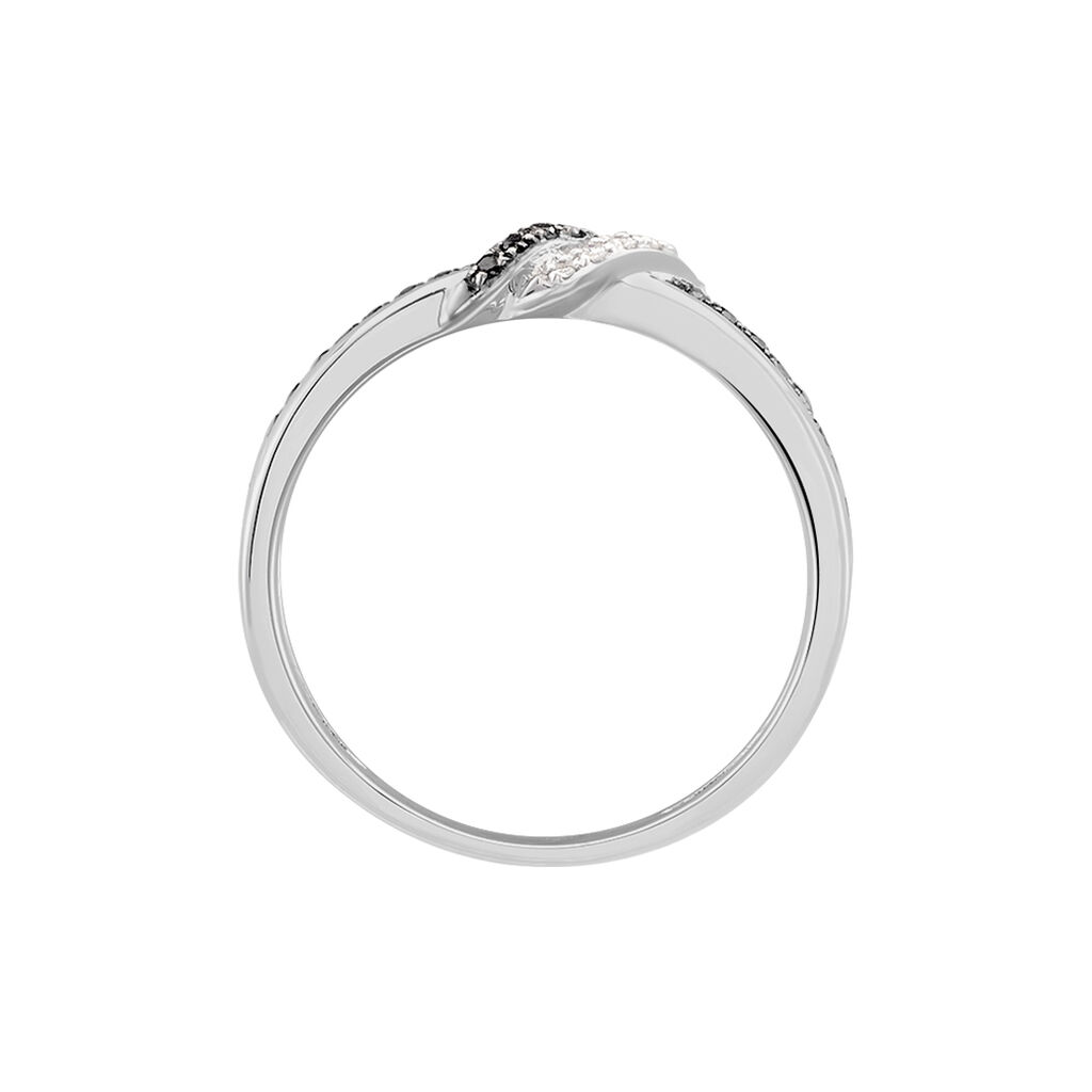 Bague Marina Or Blanc Diamant - Bagues avec pierre Femme | Histoire d’Or