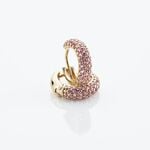 Cr&eacute;oles Plaqu&eacute; Or Jaune Piha Oxydes De Zirconium - Boucles d'oreilles cr&eacute;oles Femme | Histoire d&rsquo;Or