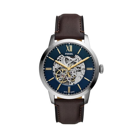 Montre Fossil Townsman Automatic Bleu - F&ecirc;te des p&egrave;res Homme | Histoire d&rsquo;Or