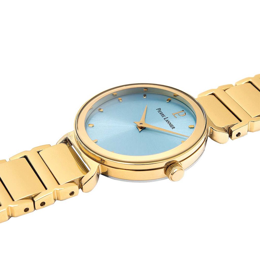 Montre Pierre Lannier Ligne Pure Bleu - Montres Femme | Histoire d’Or
