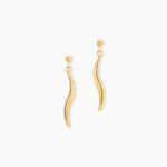 Boucles D'Oreilles Pendantes Suvi Or Jaune - Boucles d'oreilles pendantes Femme | Histoire d&rsquo;Or