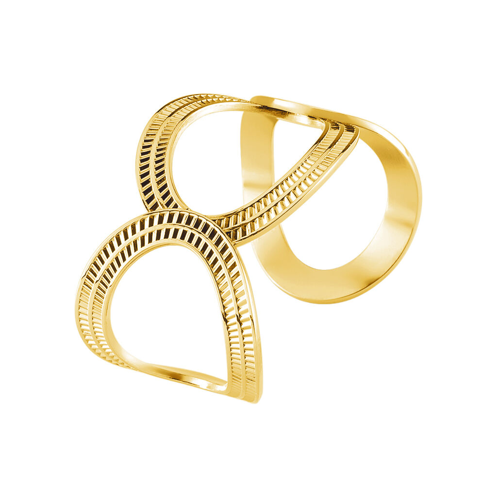 Bracelet Jonc Agostino Acier Jaune - Bracelets Femme | Histoire d’Or