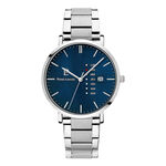 Montre Pierre Lannier Data Bleu - Montres Homme | Histoire d&rsquo;Or