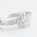 Bague Or Blanc  Shirlene Diamant Synthetique - Bagues solitaires Femme | Histoire d’Or