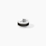 Cr&eacute;ole Unitaire Stromboli Acier Blanc - Piercings d'oreilles Homme | Histoire d&rsquo;Or