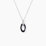 Collier Peer Argent Blanc Oxyde De Zirconium - Colliers fantaisie Femme | Histoire d&rsquo;Or
