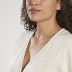 Pendentif Klementine Or Jaune Oxyde De Zirconium - Pendentifs Famille | Histoire d&rsquo;Or