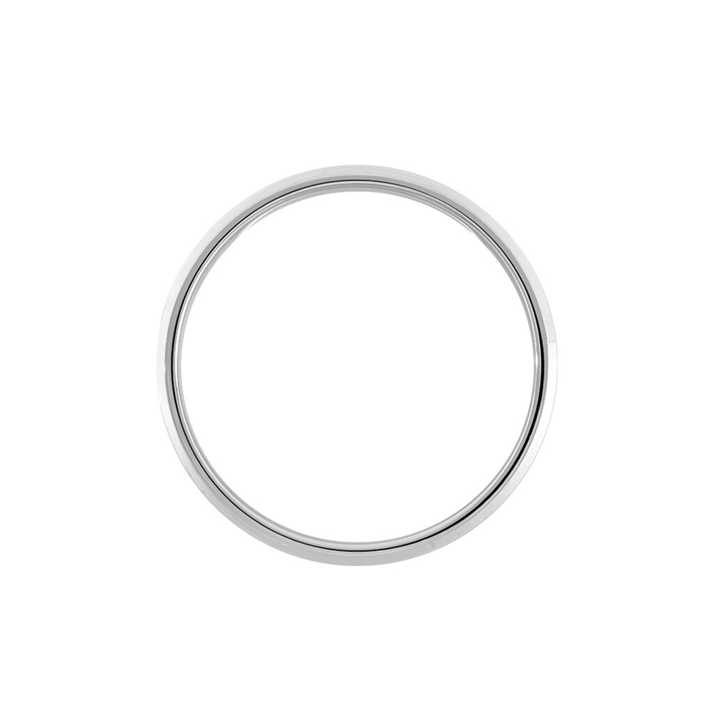 Alliance Rominus Ruban Plat Palladium Blanc - Alliances Homme | Histoire d’Or