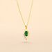 Collier Emotion Or Jaune Emeraude Diamant - Colliers Femme | Histoire d’Or