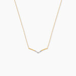 Collier Italus Or Jaune Diamant - F&ecirc;te des m&egrave;res Femme | Histoire d&rsquo;Or