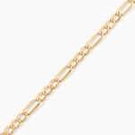 Bracelet Cameo Alternee 1/3 Or Jaune - Bracelets cha&icirc;ne Homme | Histoire d&rsquo;Or