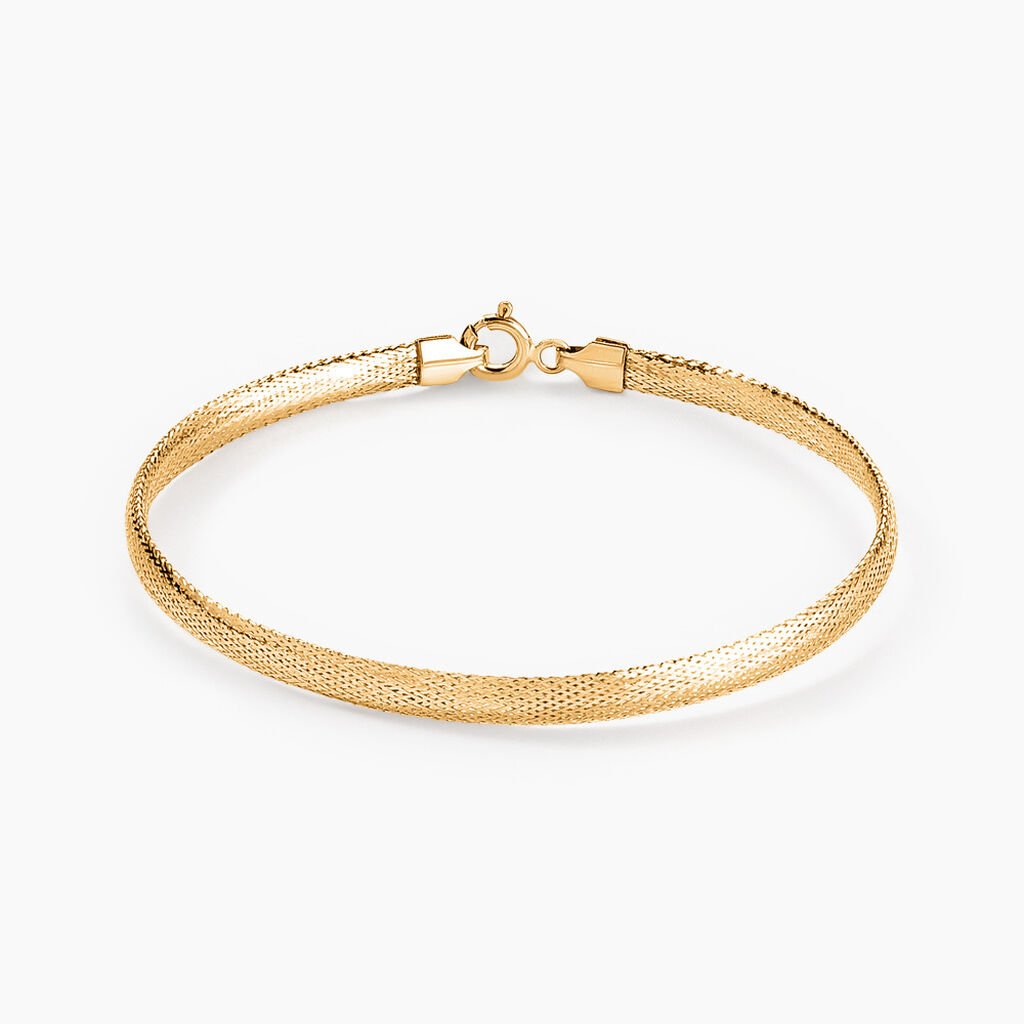 Bracelet Izaro Maille Flex Or Jaune - Bracelets Femme | Histoire d’Or