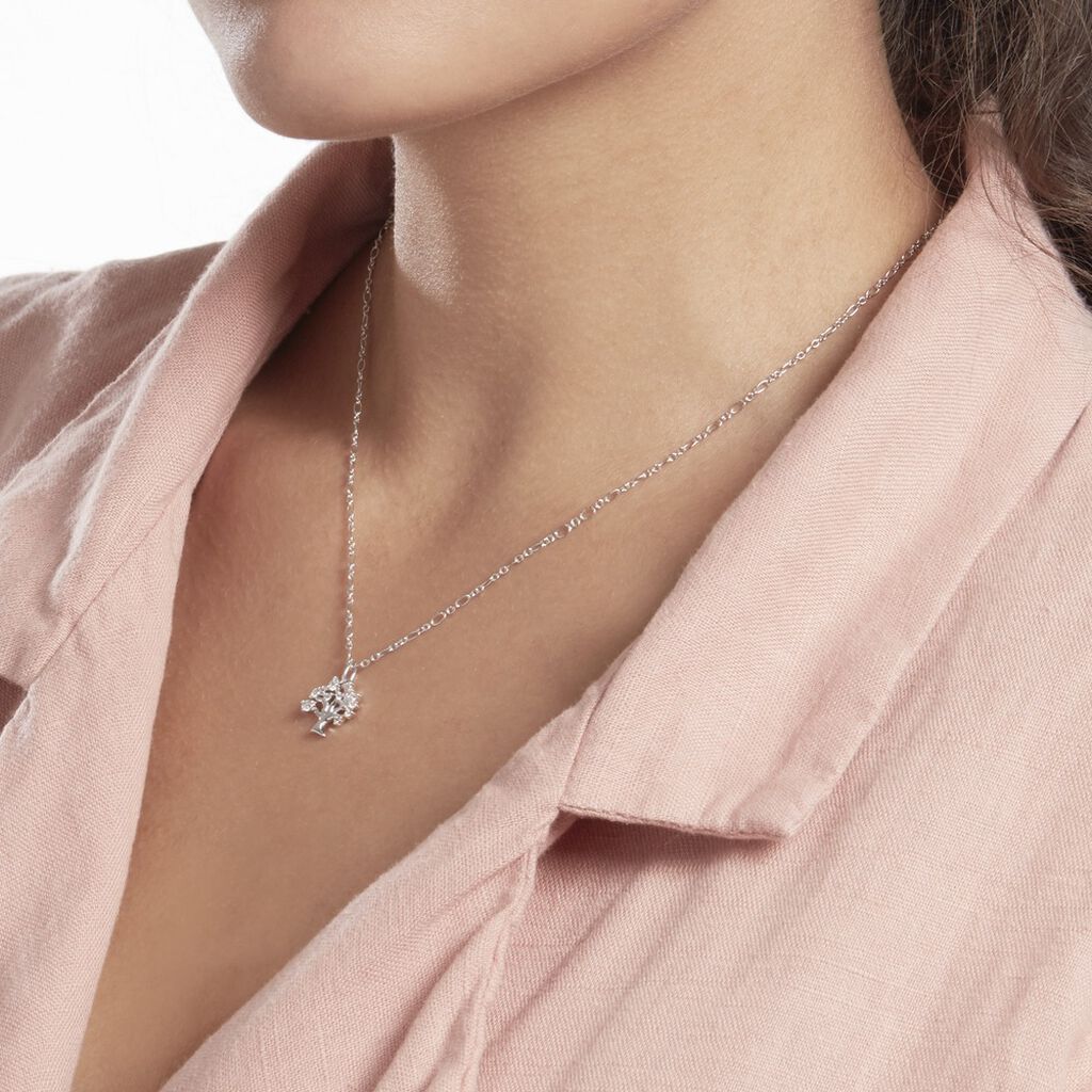 Collier Kozue Argent Oxyde De Zirconium - Colliers fantaisie Femme | Histoire d’Or