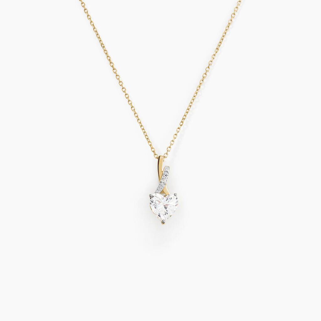 Collier Clothilde Or Jaune Oxyde De Zirconium - Colliers Femme | Histoire d’Or