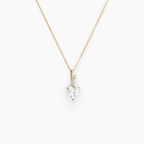 Collier Clothilde Or Jaune Oxyde De Zirconium - Colliers Femme | Histoire d’Or