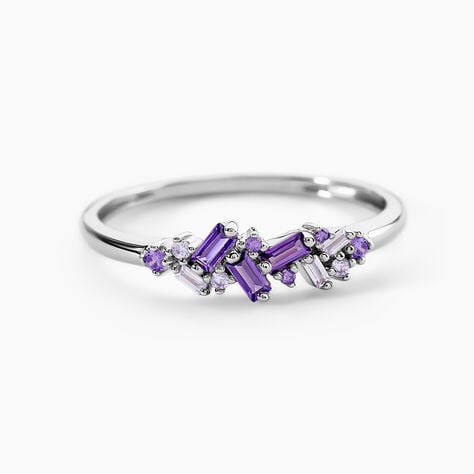 Bague Rio Argent Blanc Oxyde De Zirconium - Bagues avec pierre Femme | Histoire d&rsquo;Or