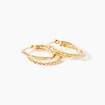 Cr&eacute;oles Hamish Or Jaune - Boucles d'oreilles cr&eacute;oles Femme | Histoire d&rsquo;Or