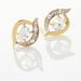 Boucles D'oreilles Puces Or Blanc Lydia Oxydes De Zirconium - Clous d'oreilles Femme | Histoire d’Or