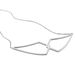 Collier Sautoir Adelind Acier Blanc - Colliers fantaisie Femme | Histoire d’Or
