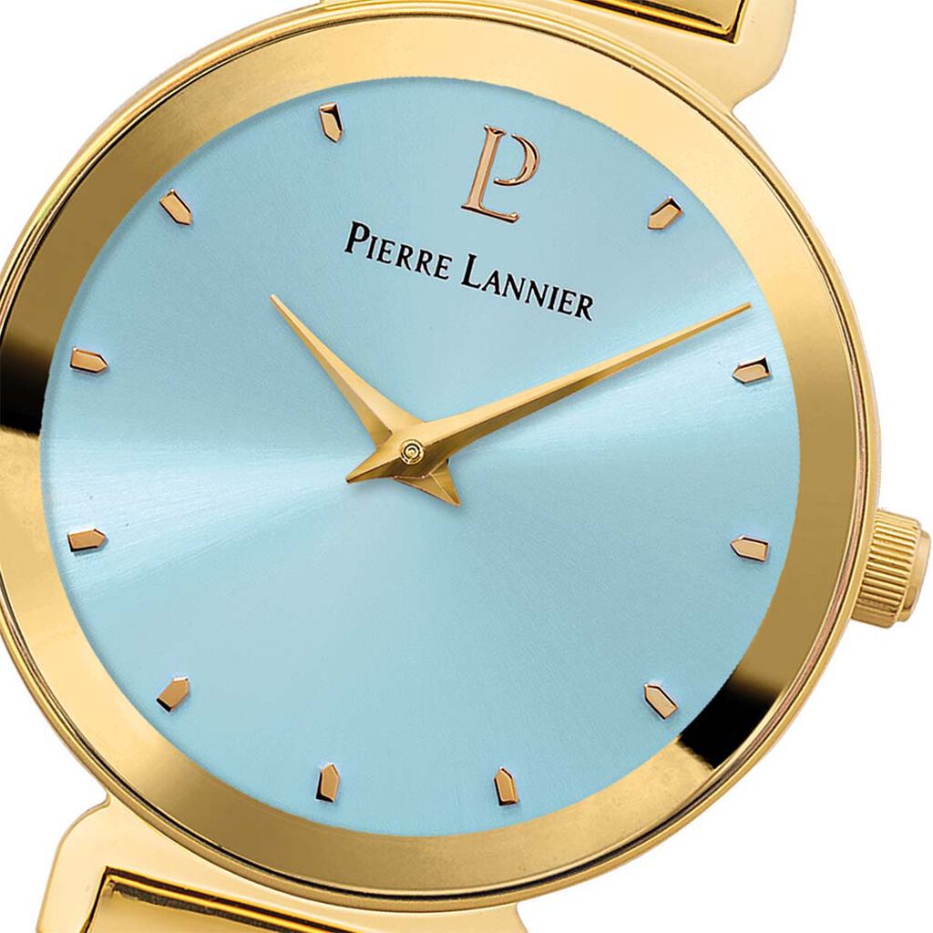 Montre Pierre Lannier Ligne Pure Bleu - Montres Femme | Histoire d&rsquo;Or
