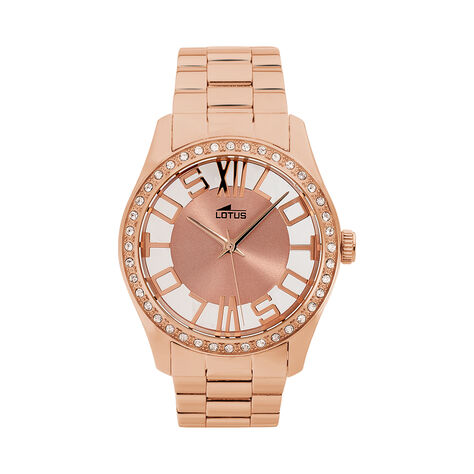 Montre Lotus Trendy Rose - Montres Femme | Histoire d’Or