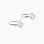 Boucles D'oreilles Pendantes Or Blanc Aedhan Oxydes - Boucles d'oreilles pendantes Femme | Histoire d&rsquo;Or