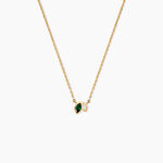 Collier Amazone Plaqu&eacute; Or Jaune Oxyde De Zirconium - Colliers Femme | Histoire d&rsquo;Or