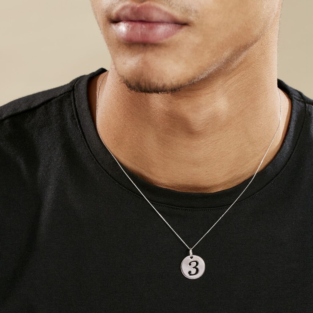 Pendentif Efiso Argent Blanc - Pendentifs Famille | Histoire d’Or