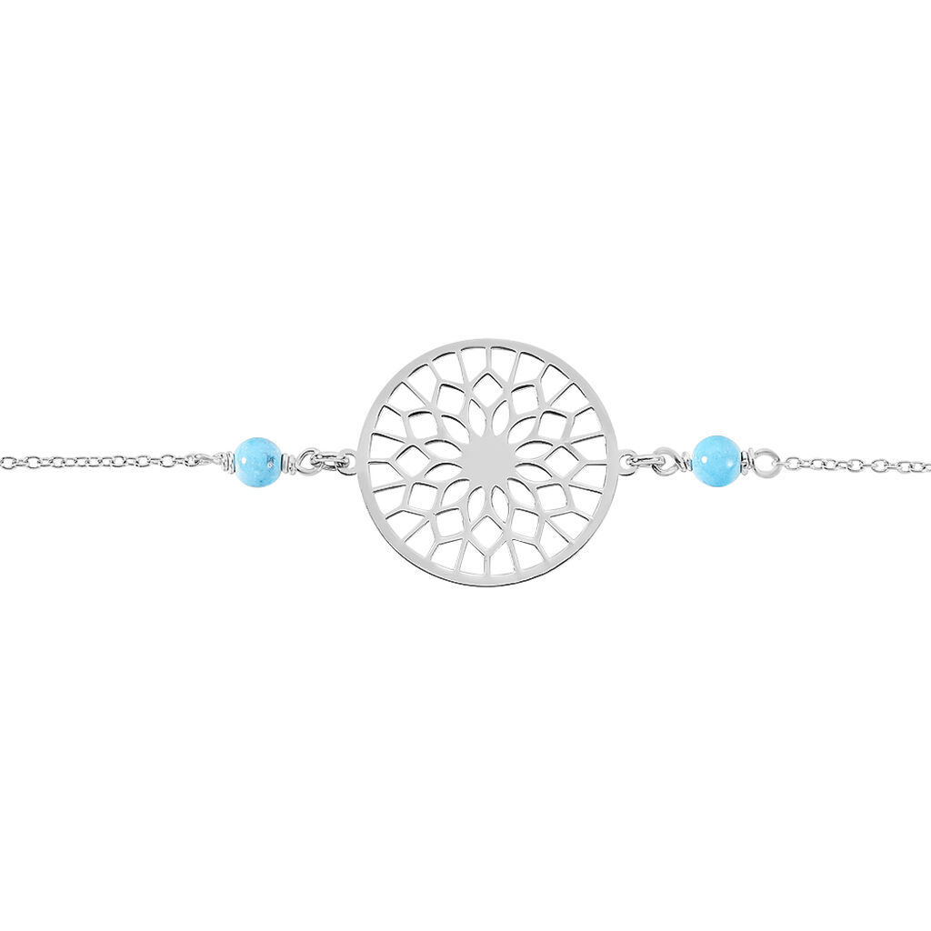 Bracelet Anoki Argent Blanc - Bracelets Femme | Histoire d’Or