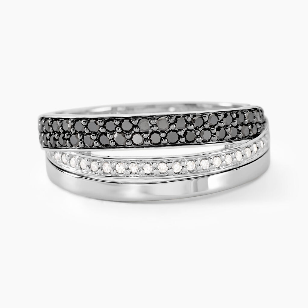 Bague Virginie Or Blanc Diamant - Bagues avec pierre Femme | Histoire d&rsquo;Or