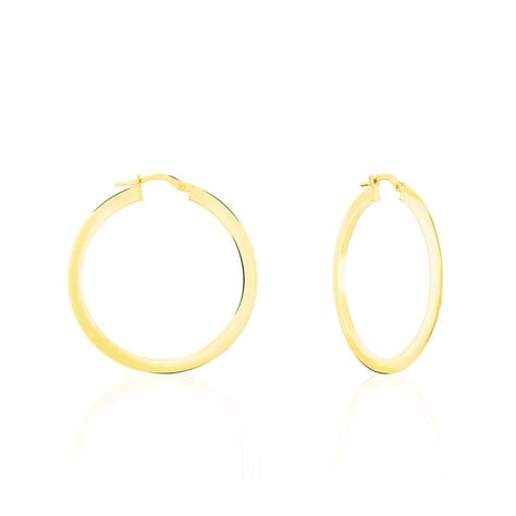 Créoles Suzana Or Jaune - Boucles d'oreilles créoles Femme | Histoire d’Or