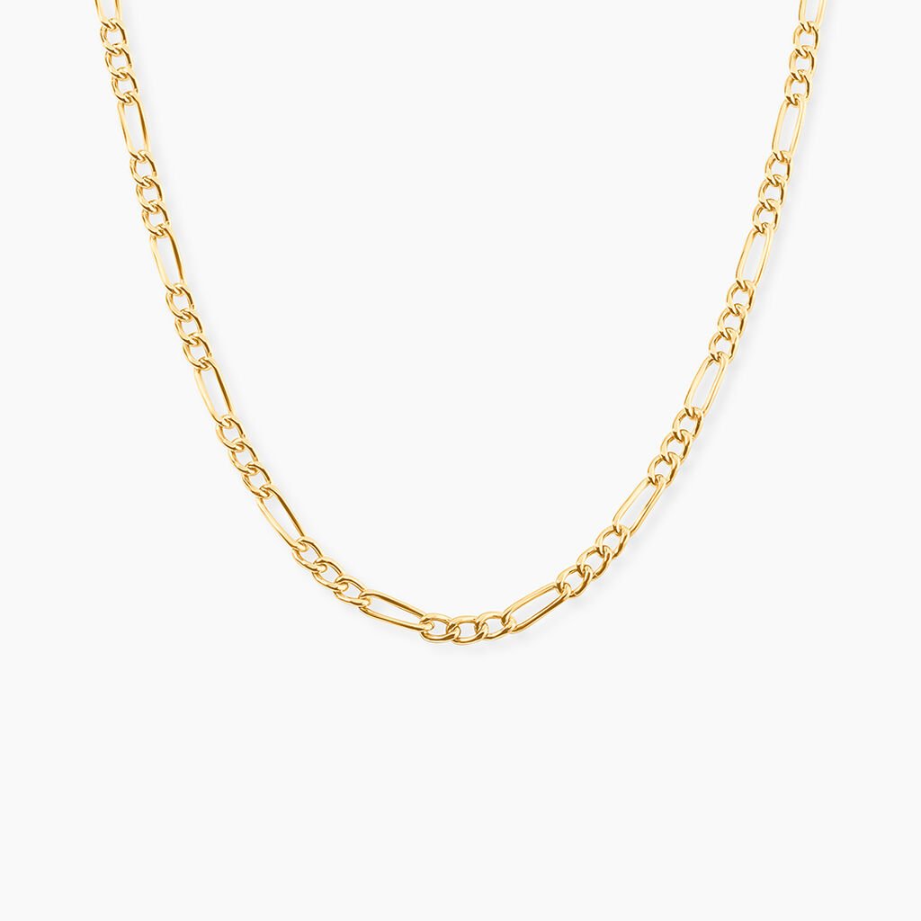 Chaîne Cameo Maille Alternee 1/3 Or Jaune - Chaines Femme | Histoire d’Or