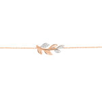 Bracelet Emelyne Or Rose Diamant - Bracelets Femme | Histoire d&rsquo;Or