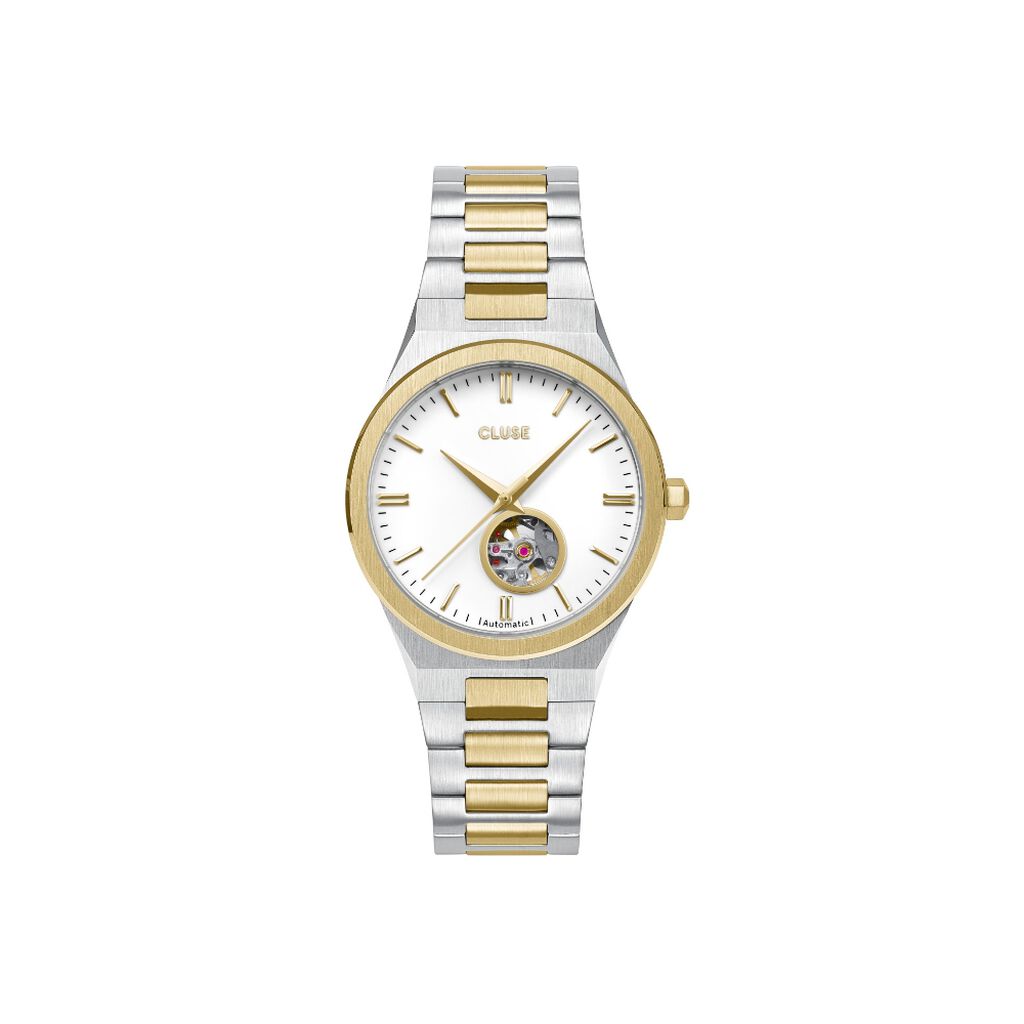 Montre Cluse Vigoureux Automatique Blanc