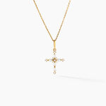 Pendentif Cornelio Or Jaune Oxyde De Zirconium - Pendentifs Communion Femme | Histoire d&rsquo;Or