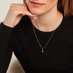 Pendentif Allen Or Jaune Oxyde De Zirconium - Pendentifs Bapt&ecirc;me Famille | Histoire d&rsquo;Or