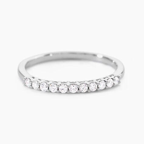 Alliance 849 Or Blanc Diamant - Alliances 18 carats Femme | Histoire d&rsquo;Or