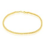 Bracelet Jany Maille Palmier Or Jaune - Bracelets Femme | Histoire d&rsquo;Or