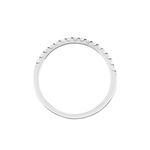 Bague Gizella Or Blanc Diamant - Alliances Femme | Histoire d&rsquo;Or