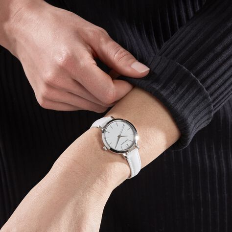 Montre Pierre Lannier Chouquette Blanc - Montres Femme | Histoire d’Or