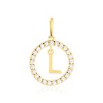Pendentif Gabe Or Jaune Oxyde De Zirconium - Pendentifs Femme | Histoire d&rsquo;Or