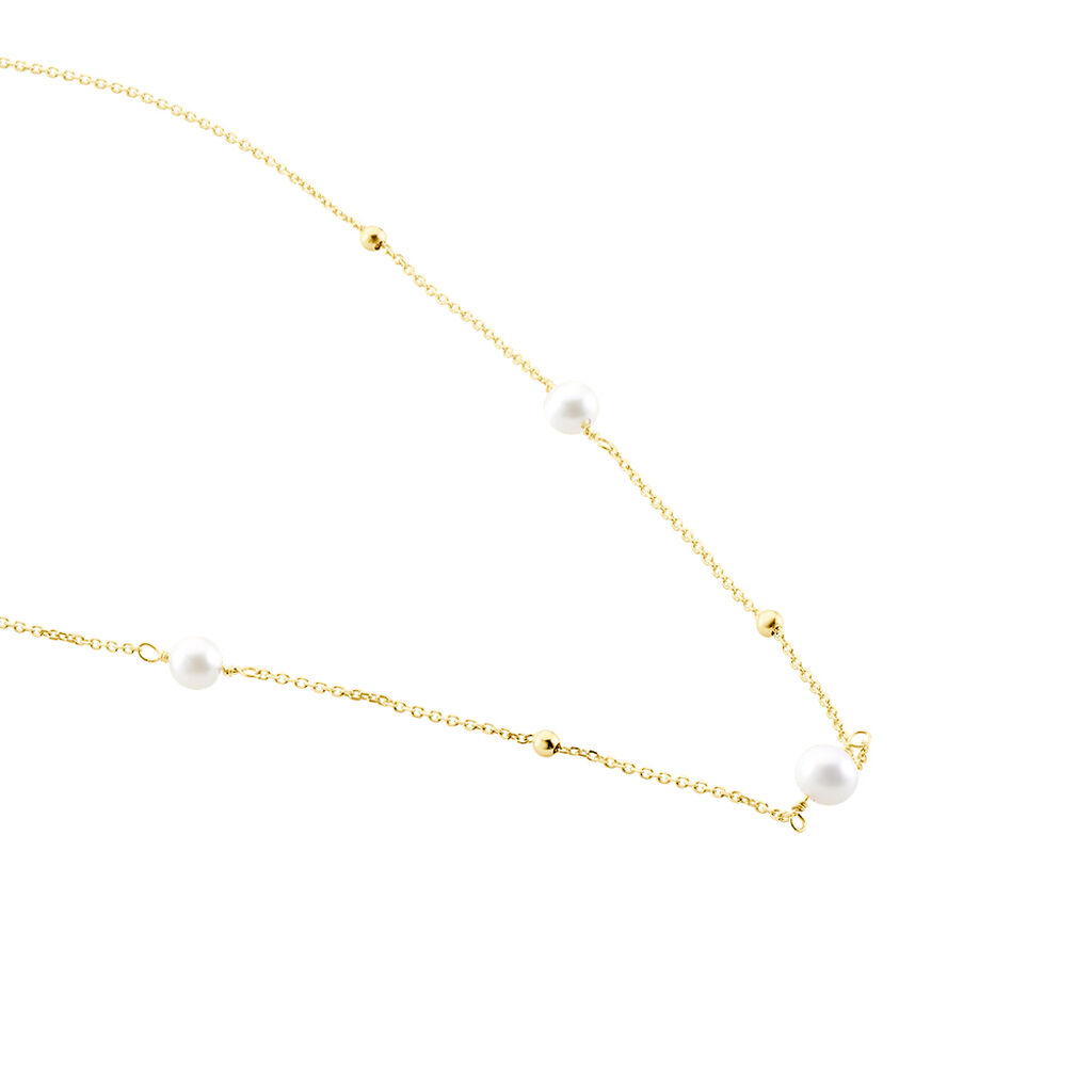 Collier Jolana Or Jaune Perle De Culture - Colliers Femme | Histoire d’Or