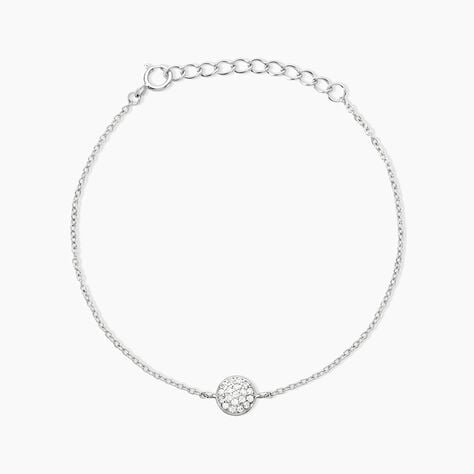 Bracelet Argent Victorin Oxydes De Zirconium - Bracelets Femme | Histoire d&rsquo;Or