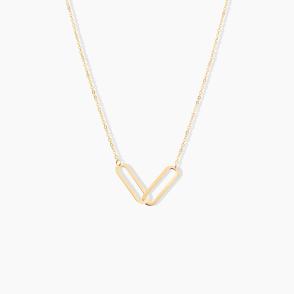 Collier Link Or Jaune - Colliers Femme | Histoire d’Or