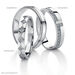 Alliance Lola Or Blanc Diamant - Alliances Femme | Histoire d’Or