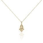 Collier Plaqu&eacute; Or Stijn Oxyde De Zirconium - Colliers fantaisie Femme | Histoire d&rsquo;Or